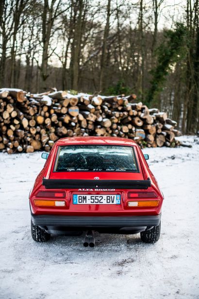 null Rare ALFA ROMEO 2000 GTV Delta, 1980. Elle reprend le schéma mécanique de la...