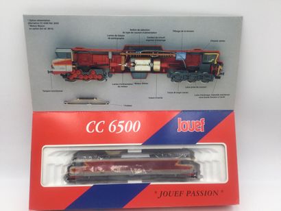 null JOUEF, échelle HO, Locomotive SNCF modèle CC6500, référence : 8434 00, en boîte...