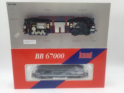 null JOUEF, échelle HO, Locomotive SNCF modèle BB67000, référence : 8594 00, en boîte...