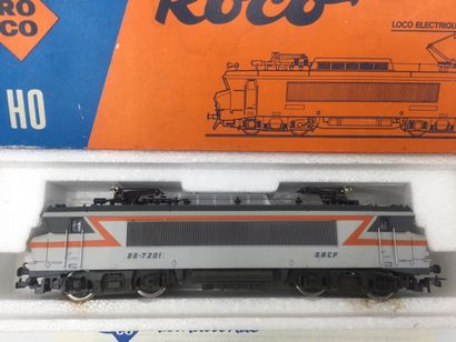 null ROCO, échelle HO, Locomotive électrique SNCF modèle BB7200, référence : 04199S

En...