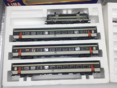 null LIMA, échelle HO, Coffret locomotives et wagons SNCF modèle BB9514, référence...