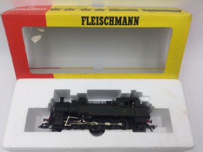 null FLEISCHMANN, échelle HO, Locomotive SNCF, référence 4093 FN, en boîte d'ori...