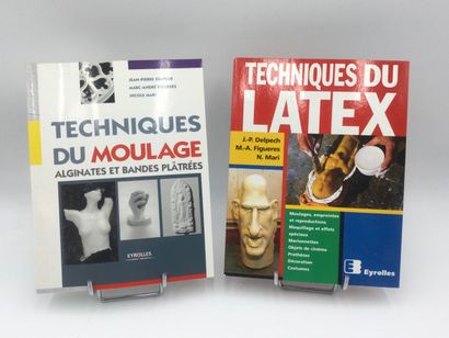 null DELPECH J.P., FIGUERES M.A., MARI N., Lot de deux livres : Techniques du latex...