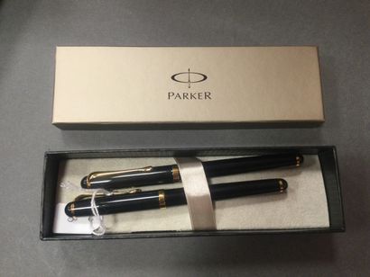 PARKER: TWO STYLOS, one with a nib and one...
