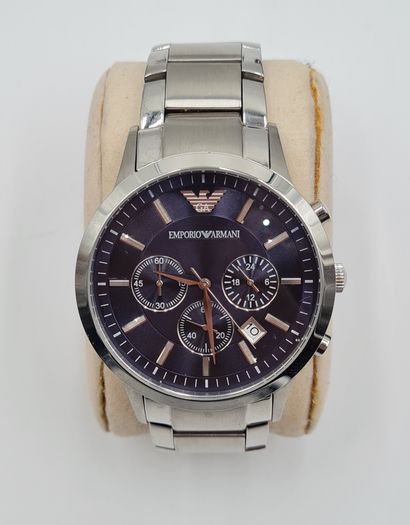 EMPORIO ARMANI, Men's quartz watch, calendar/chronograph...