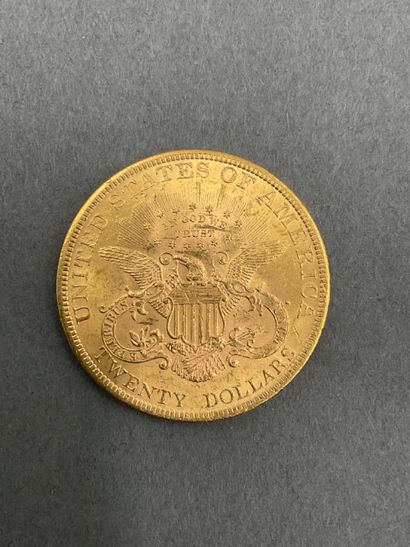 null Monnaie de 20 Dollars or "Liberty" de 1900