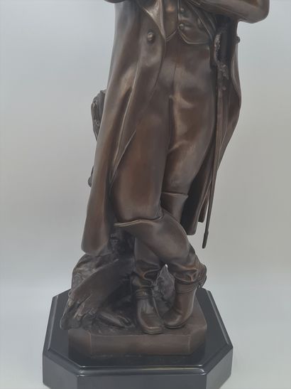 null Attribué à Turillo SINDONI (1868-1941), Sculpture en bronze à patine médaille...
