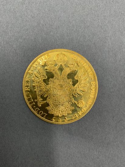 Monnaie Autriche 4 Ducats François Joseph...