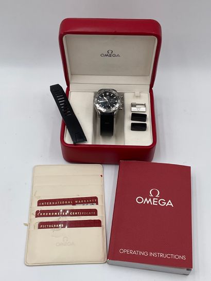 null OMEGA, Seamaster America's Cup Titanium watch, Automatic movement, chronograph...
