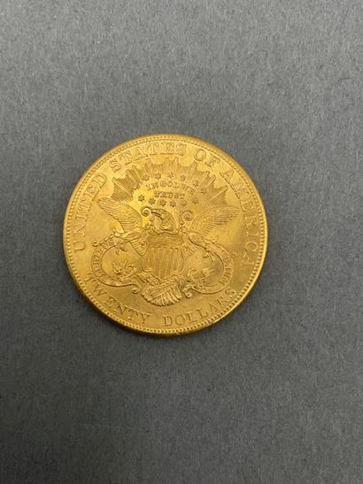 null Monnaie de 20 Dollars or "Liberty" de 1904