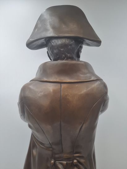 null Attribué à Turillo SINDONI (1868-1941), Sculpture en bronze à patine médaille...