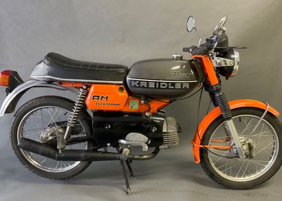 null KREIDLER RM ELEKTRONIK, 1978. Modèle intermédiaire de la gamme, le RM se dote...