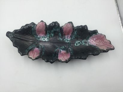 null VALLAURIS fruit bowl in polychrome glazed ceramic dim. 57 x 23