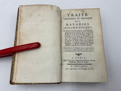 null [Médecine] Jean François CARRERE, Traité théorique et pratique des maladies...