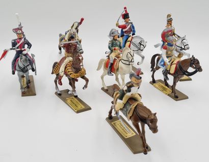 STARLUX, Collection de 8 cavaliers de l'armée...
