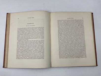 null Jules JANIN, L'hiver à Paris, 1 Vol. In-4, reliure pleine percaline aux plats...