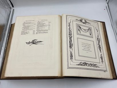 null [GUERRE 14-18] - Mémorial des Alliés - Important volume In-Folio (32 x 43 x...