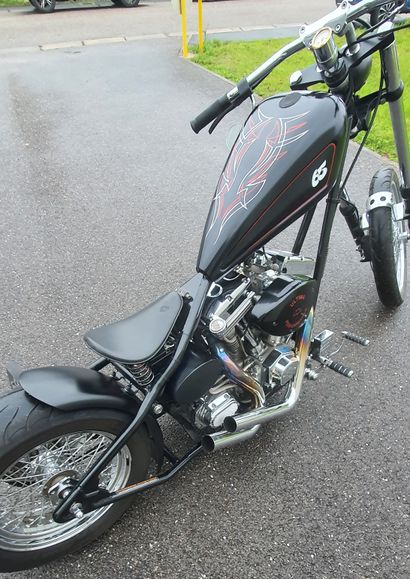 null Moto HARLEY DAVIDSON FHL, 1980. Cette moto a une cylindrée de 1337.00 cc et...