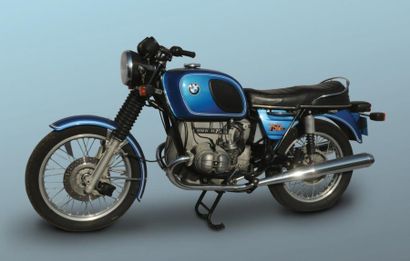 BMW R756 750 cm3 bicylindre Produite par les ateliers BMW en 1973N° de série 402295138043...