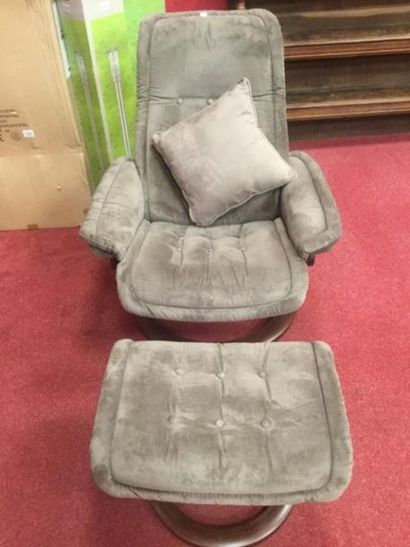 null Fauteuil + repose pied