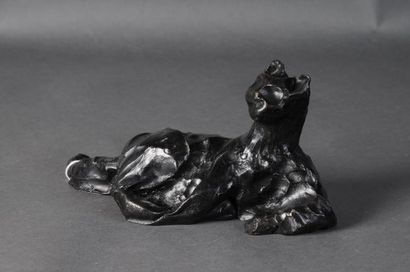 null H. ALBY - Chat en bronze, 406/500