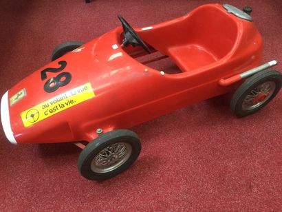 null Voiture à pédales d'enfant FERRARI 