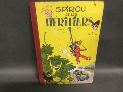 null SPIROU ET LES HERITIERS par Franquin, Volume 4, 1952