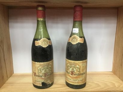 null 4 VOSNE ROMANEE "LABAUME" 1957 (bas goulots)