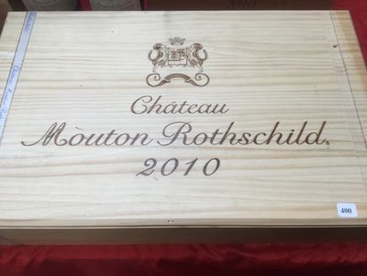 null 6 BLLES CHAT MOUTON ROTHSCHILD 2010 CBO