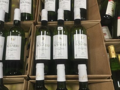 null 12 bouteilles de vin blanc de Château Bois Vert côte de Blaye de 2014