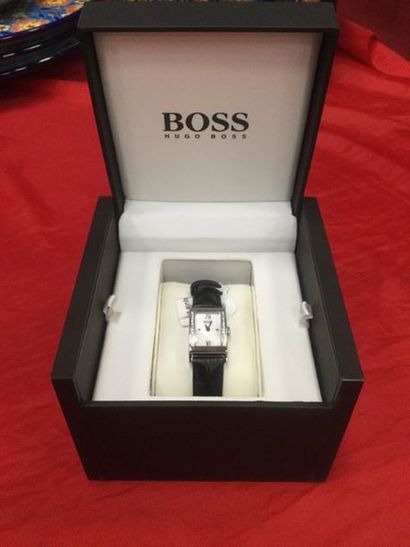 null BOSS, Montre dame, bracelet cuir