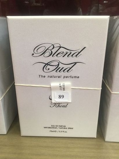 null Parfums : Blend oud, Khoul + Mazyon + Teeb 75ml