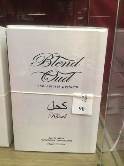 null Parfums : Blend oud, Khoul + Ghazal + Bark 75ml