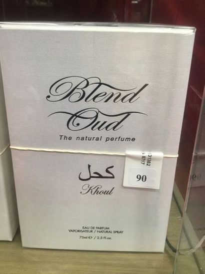 null Parfums : Blend oud, Khoul + Ghazal + Bark 75ml