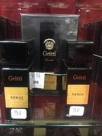 null Parfums : Fanos + Saraj + Preludio 75ml
