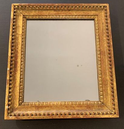 Petit miroir style Louis XV, XIXe siècle