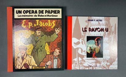 Jacobs E.P. - Blake et Mortimer Un opéra de papier, Dos toilé, 1982, chez Gallimard,...