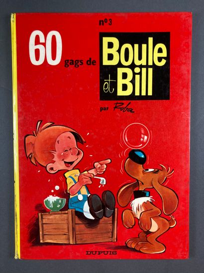 Roba - Boule et Bill 60 gags de Boule et Bill, 3, 1966, EO, chez Dupuis, BE+ sauf...
