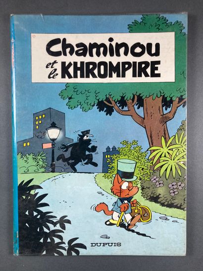 Macherot - Chaminou Et le Khrompire, EO, 1965, chez Dupuis, BE sauf mors déchiré...
