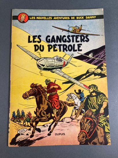Hubinon V. - Buck Danny Les Gangsters du pétrole, 9, EO, 1953, Dupuis, TBE