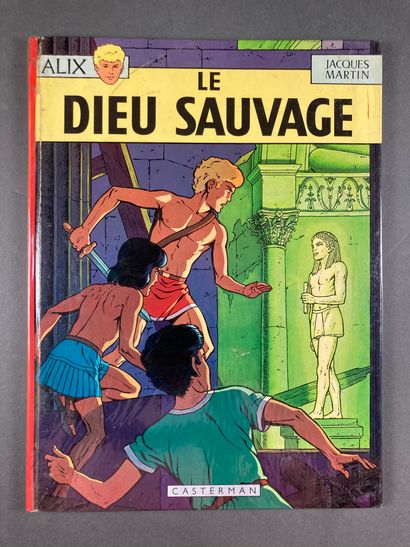 Martin J. - Alix Le Dieu sauvage, 7, 1970, EO, by Casterman, BE+ to TBE except for...