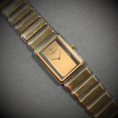 MONTRE-BRACELET VACHERON CONSTANTIN Harmony in gold 750 and steel, quartz, dial signed...