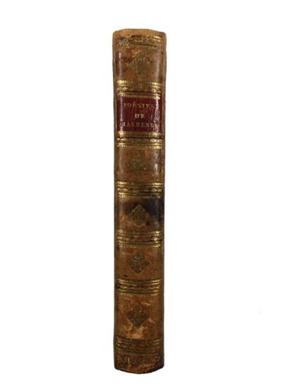 MALHERBE «Poésies», An VIII (8), (10x8.5 cm). A Paris de l'imprimerie de P. Didot...