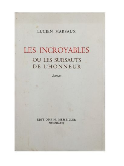Lucien Marseaux Lot de 6 volumes, tirage limité: «Un homme à travers le monde», «Les...