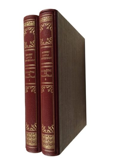 Robert Louis STEVENSON Lot de 2 volumes: «Le maître de Ballantrae», illustré par...