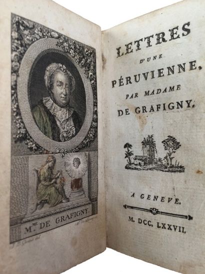 Auteur Inconnu «Lettres d'une Péruvienne par Madame Grafigny», 1777, in 24, A Genève...