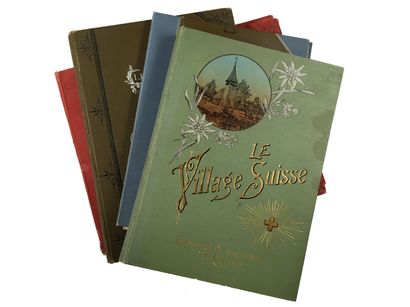 Frédéric BOISSONNAS 5 publications photographiques sur le thème du Village Suisse...