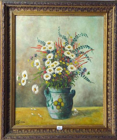 null 62- J.A. FERRARI (?)

''Bouquet de fleurs''

46 x 38 cm
