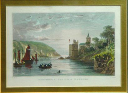 null 104- ''Guild Hall'', ''Bank of England'' et ''Dartmouth castle''

Trois gravures...
