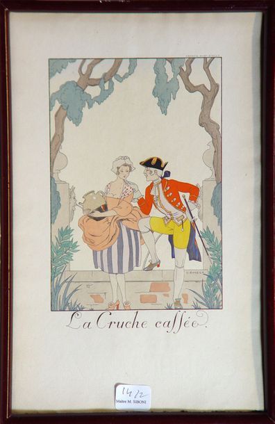 null 14- Georges BARBIER

''La cruche'' et ''Colin-maillard''

Deux estampes